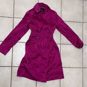 Pink Trench Coat